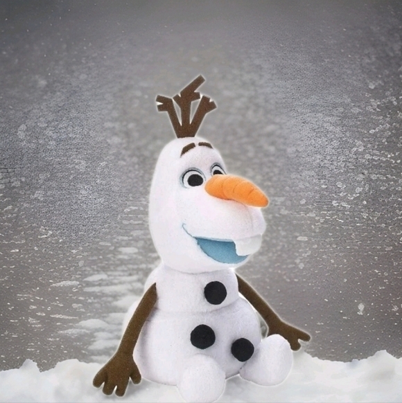 NWT Disney Frozen Olaf Stuffed Animal 12" Disney Store Exclusive New CHRISTMAS - Picture 1 of 5